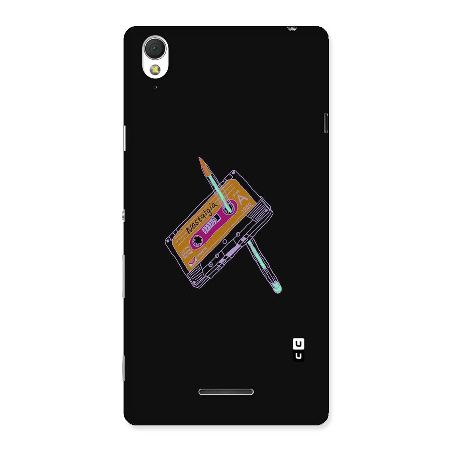 Casette Nostalgia Back Case for Sony Xperia T3
