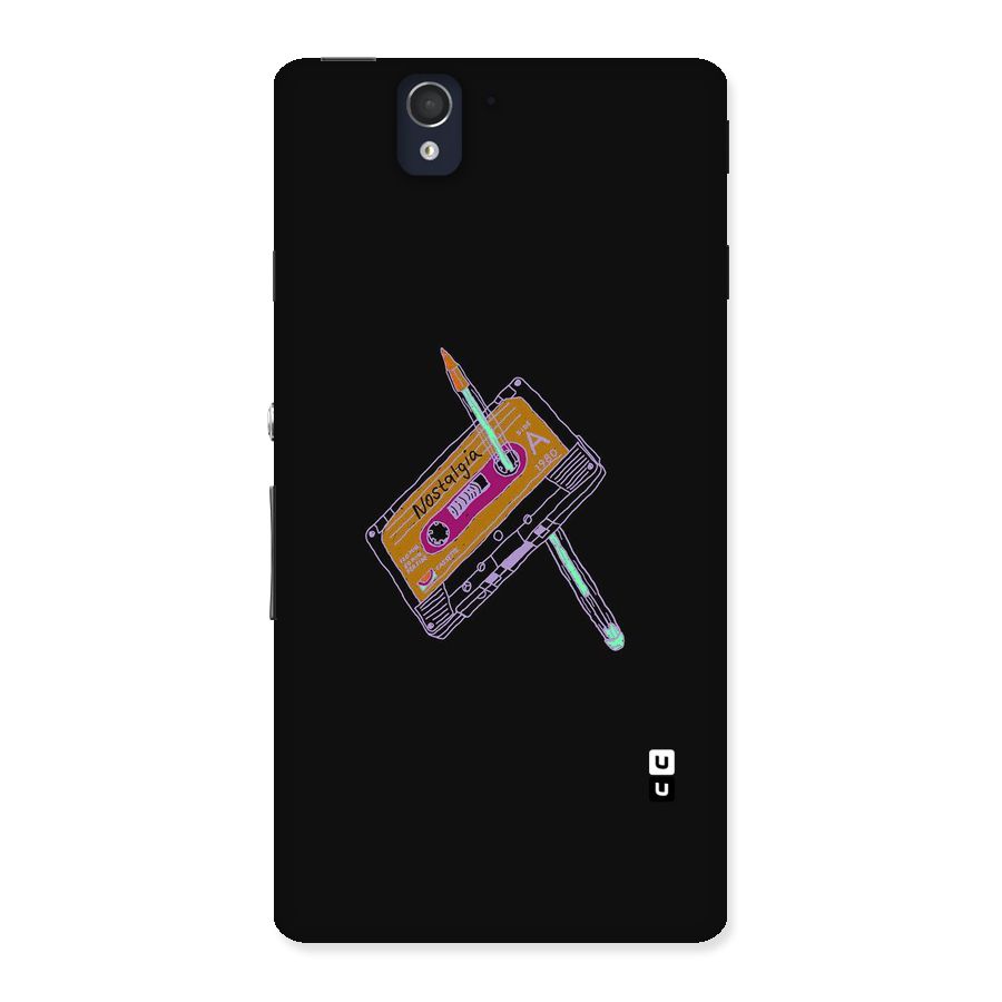 Casette Nostalgia Back Case for Sony Xperia Z