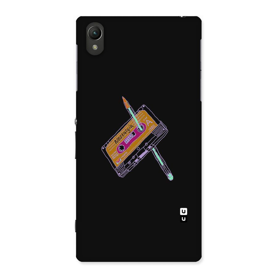 Casette Nostalgia Back Case for Sony Xperia Z1