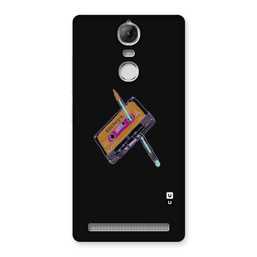 Casette Nostalgia Back Case for Vibe K5 Note