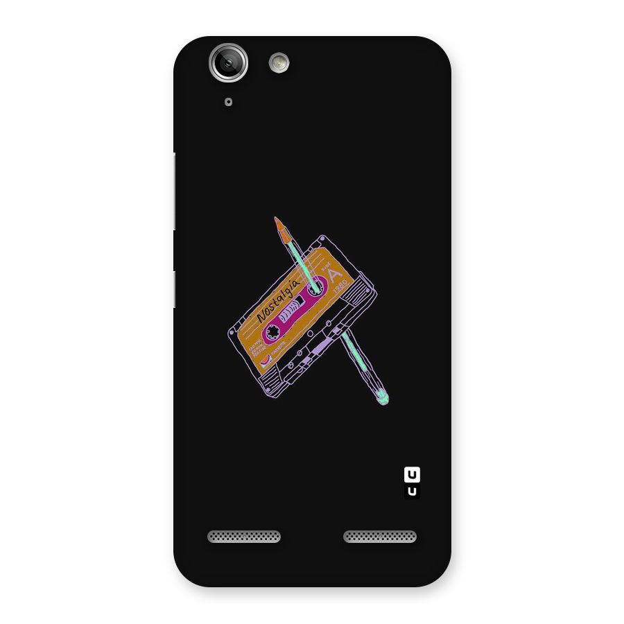 Casette Nostalgia Back Case for Vibe K5 Plus
