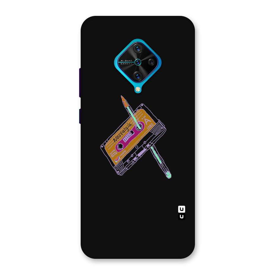 Casette Nostalgia Back Case for Vivo S1 Pro