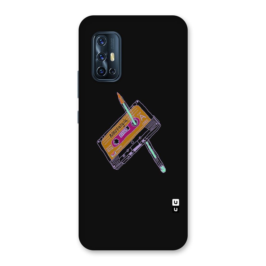 Casette Nostalgia Back Case for Vivo V17