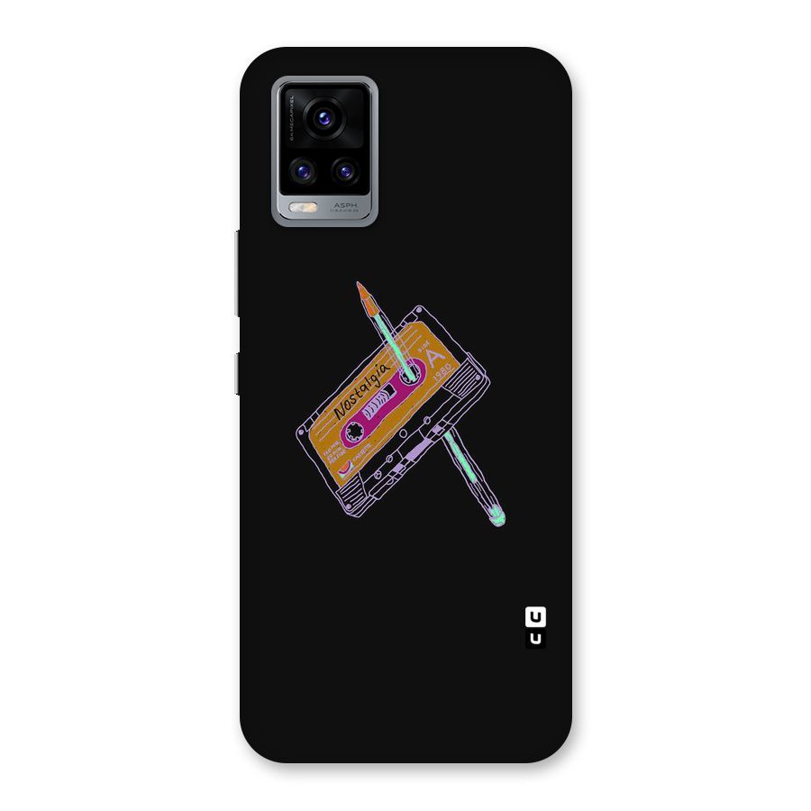 Casette Nostalgia Back Case for Vivo V20