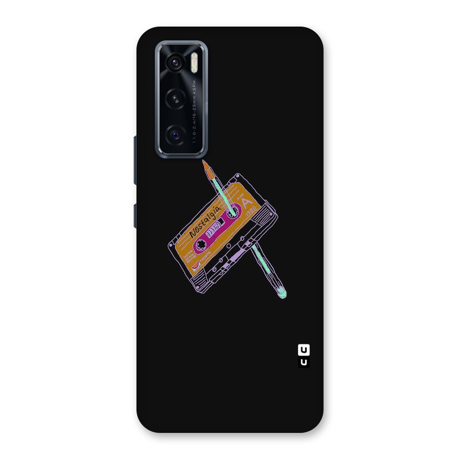 Casette Nostalgia Back Case for Vivo V20 SE