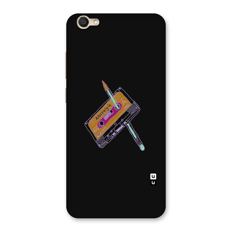 Casette Nostalgia Back Case for Vivo V5