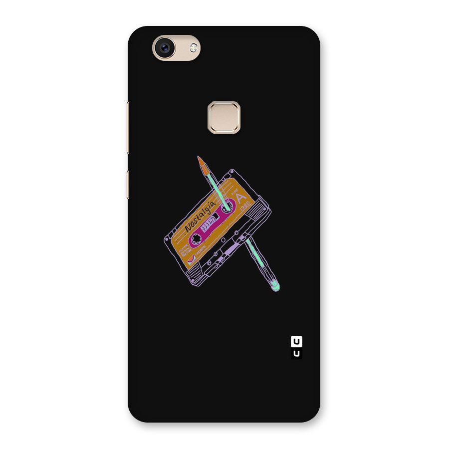 Casette Nostalgia Back Case for Vivo V7