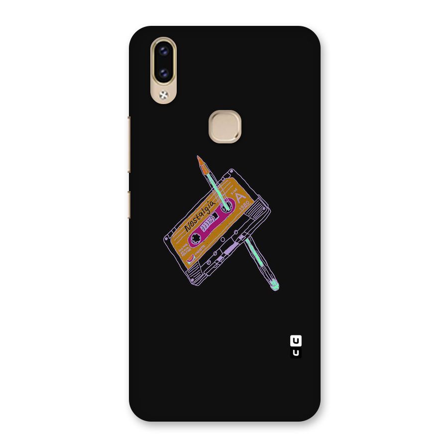 Casette Nostalgia Back Case for Vivo V9 Youth