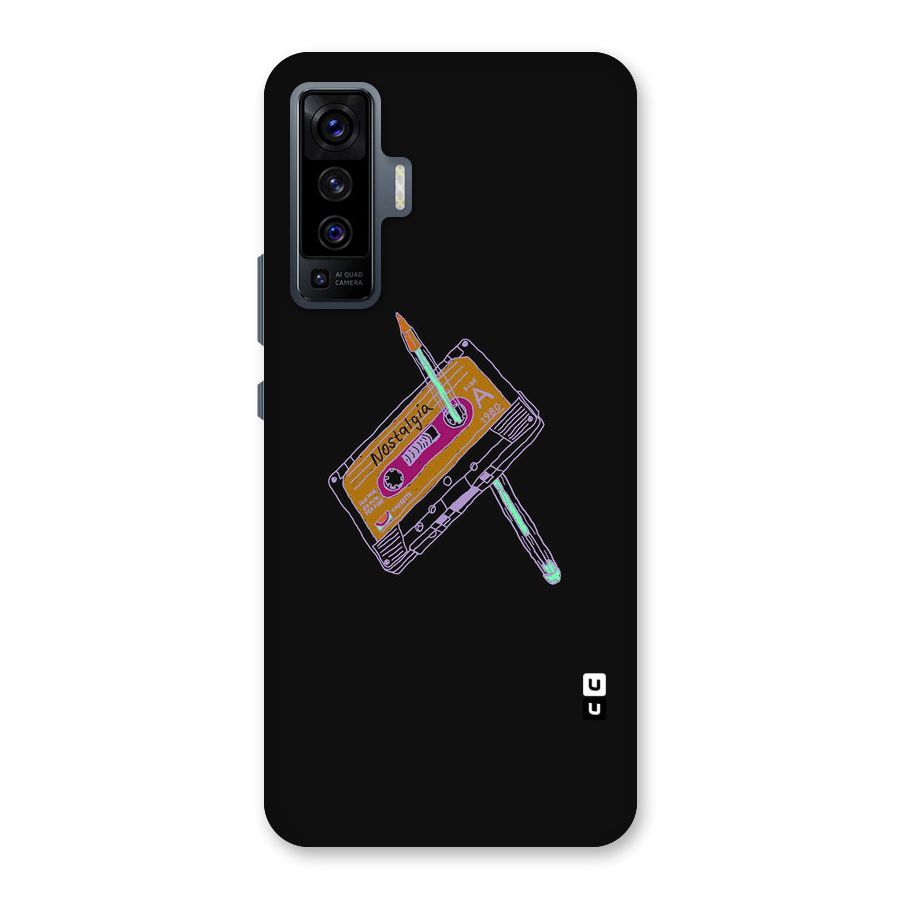 Casette Nostalgia Back Case for Vivo X50