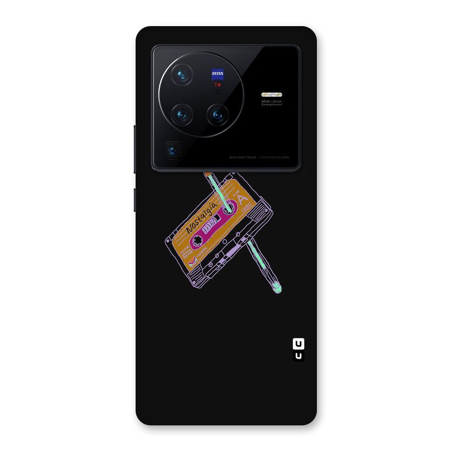 Casette Nostalgia Back Case for Vivo X80 Pro