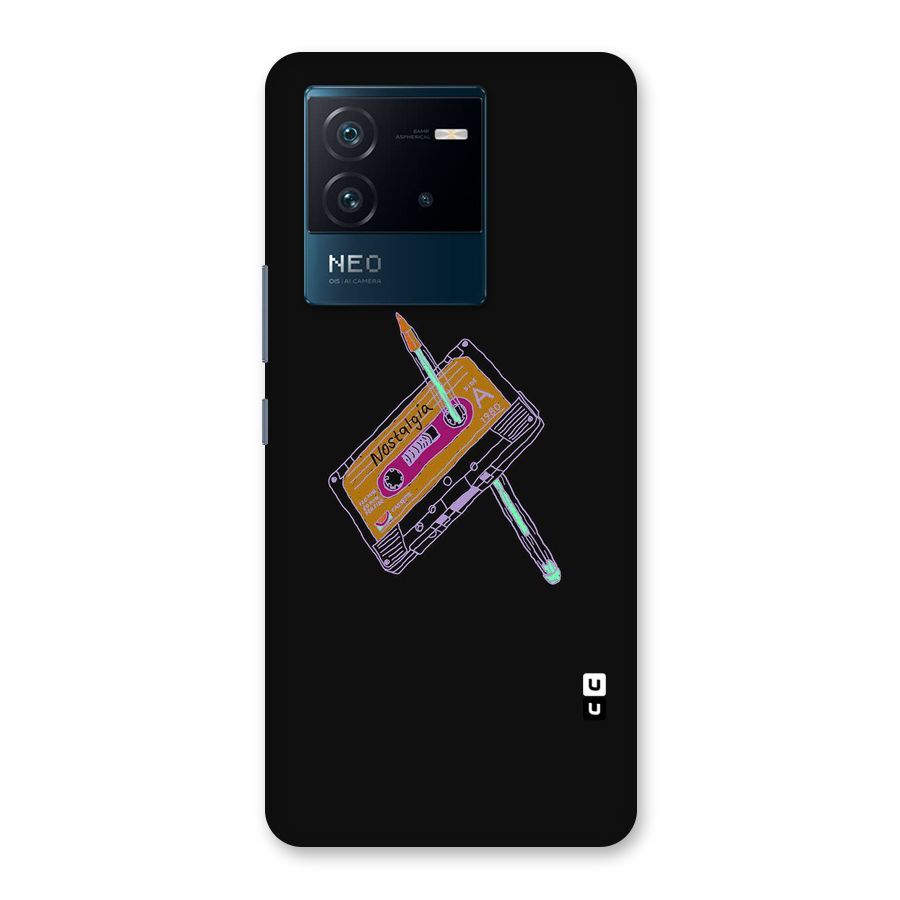 Casette Nostalgia Back Case for Vivo iQOO Neo 6 5G