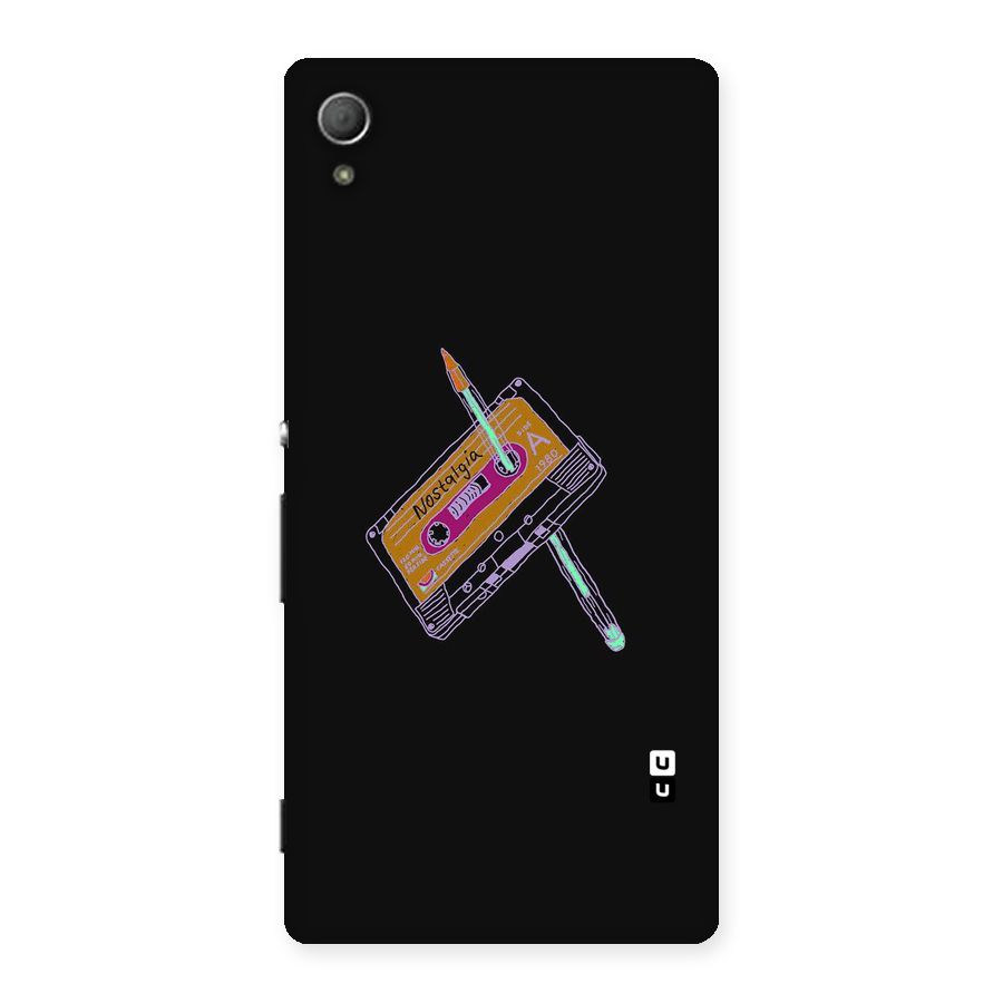 Casette Nostalgia Back Case for Xperia Z3 Plus