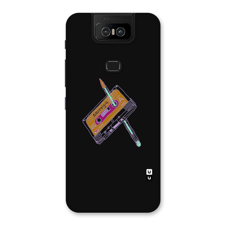 Casette Nostalgia Back Case for Zenfone 6z