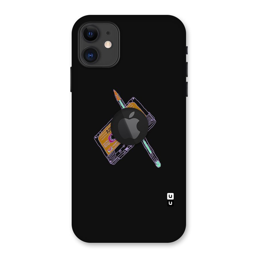 Casette Nostalgia Back Case for iPhone 11 Logo Cut
