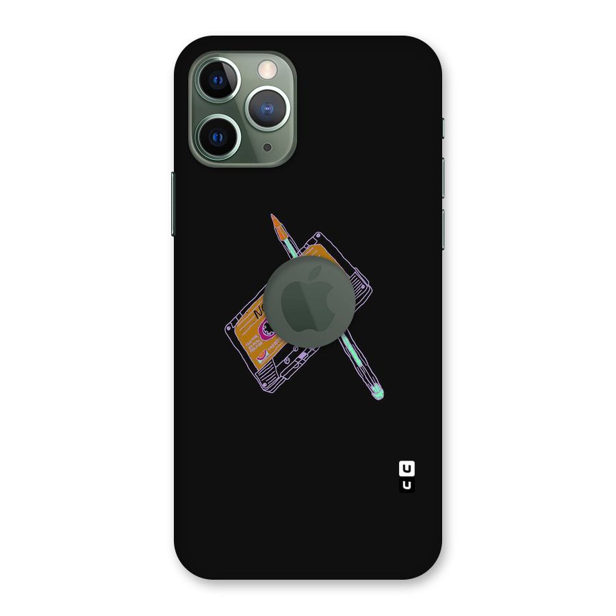 Casette Nostalgia Back Case for iPhone 11 Pro Logo  Cut