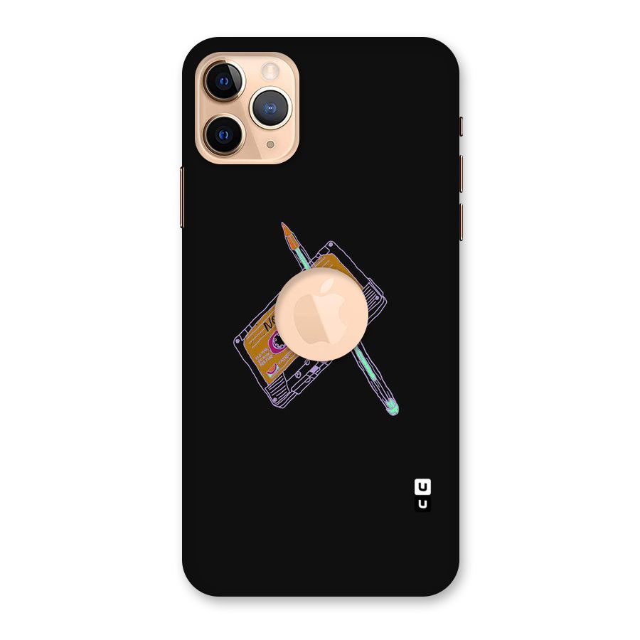 Casette Nostalgia Back Case for iPhone 11 Pro Max Logo Cut