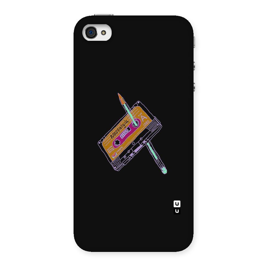 Casette Nostalgia Back Case for iPhone 4 4s