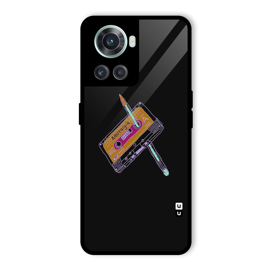 Casette Nostalgia Glass Back Case for OnePlus 10R