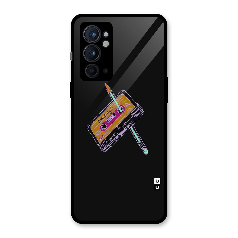 Casette Nostalgia Glass Back Case for OnePlus 9RT 5G