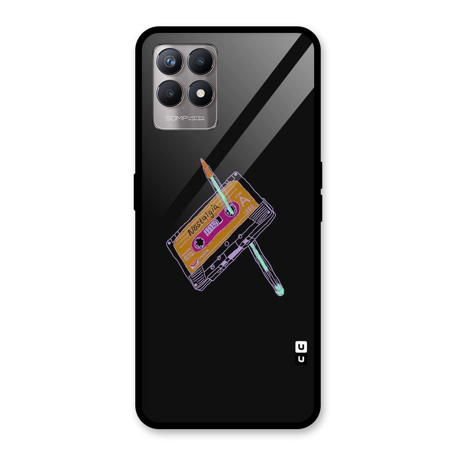 Casette Nostalgia Glass Back Case for Realme Narzo 50