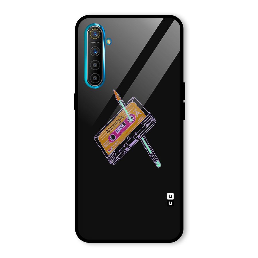 Casette Nostalgia Glass Back Case for Realme X2