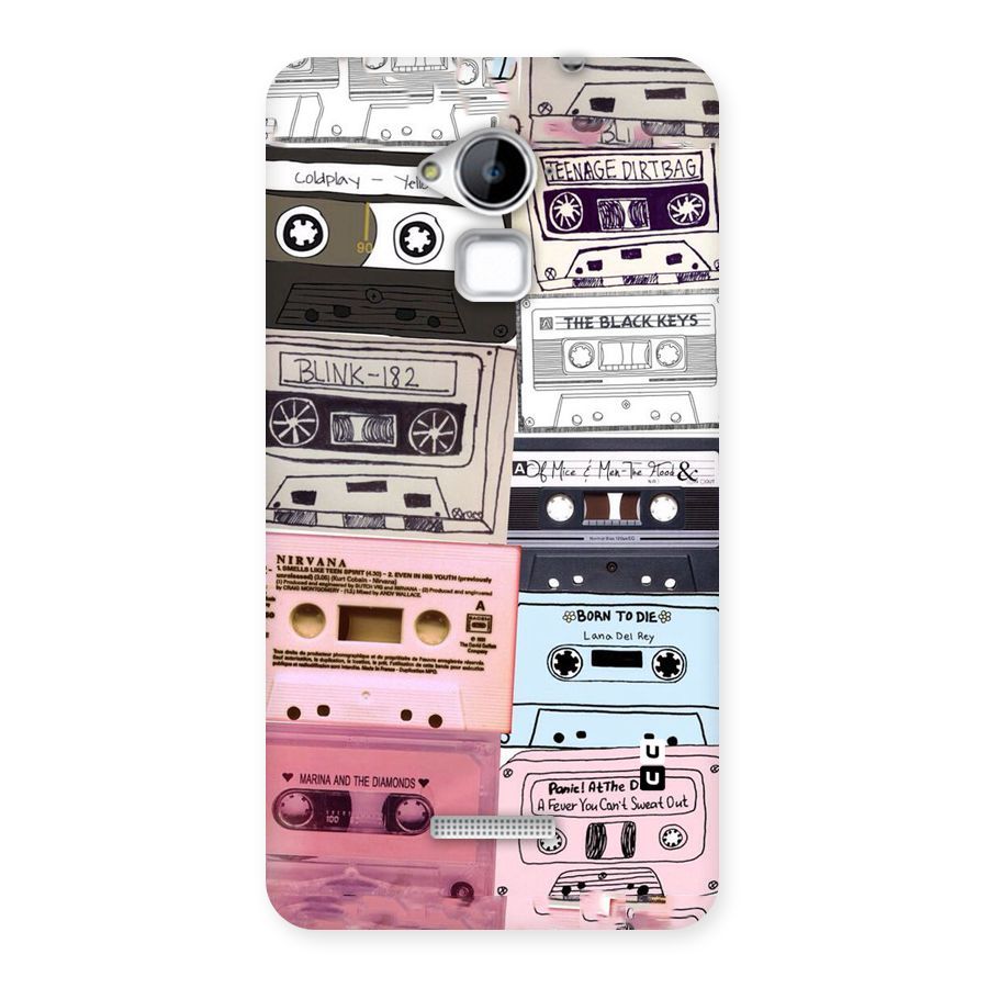 Casette Rolling Back Case for Coolpad Note 3