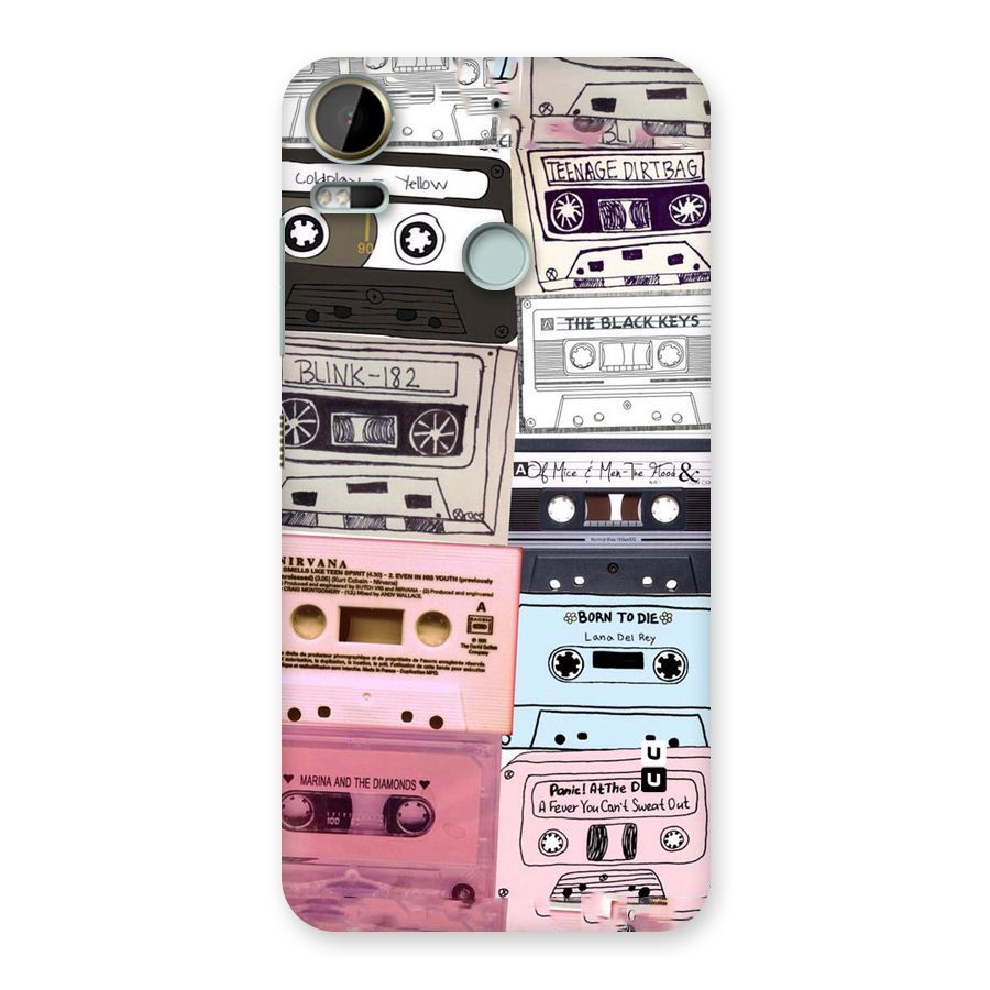 Casette Rolling Back Case for Desire 10 Pro