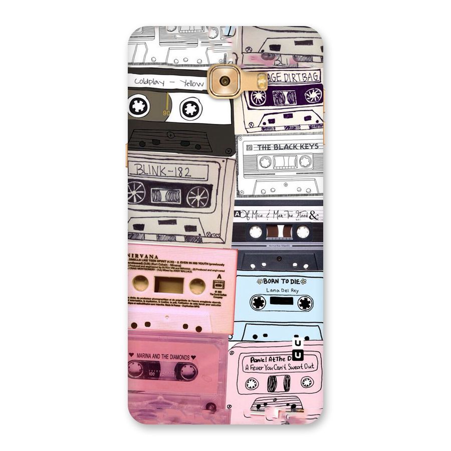 Casette Rolling Back Case for Galaxy C9 Pro