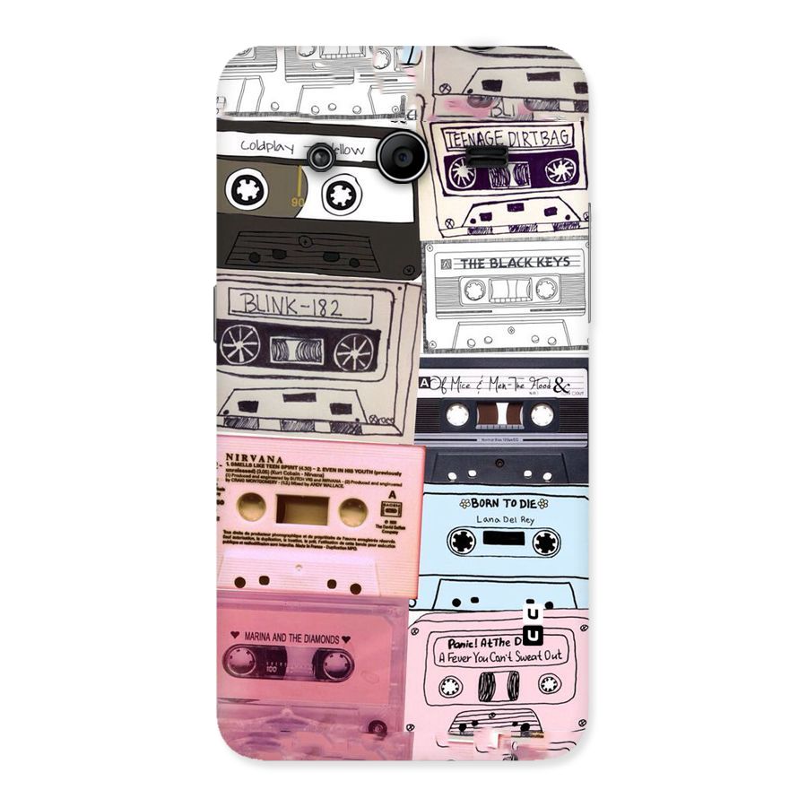 Casette Rolling Back Case for Galaxy Core 2