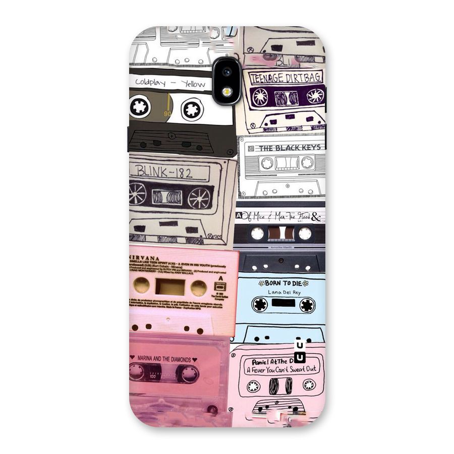 Casette Rolling Back Case for Galaxy J7 Pro