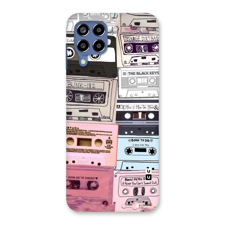 Casette Rolling Back Case for Galaxy M53 5G