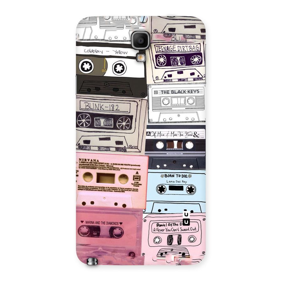 Casette Rolling Back Case for Galaxy Note 3 Neo