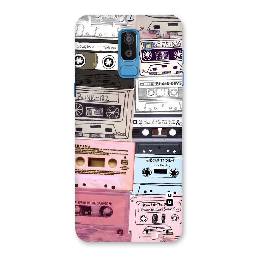 Casette Rolling Back Case for Galaxy On8 (2018)