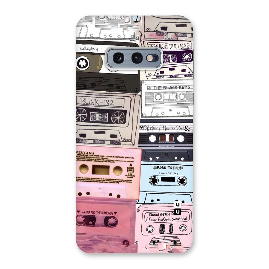 Casette Rolling Back Case for Galaxy S10e