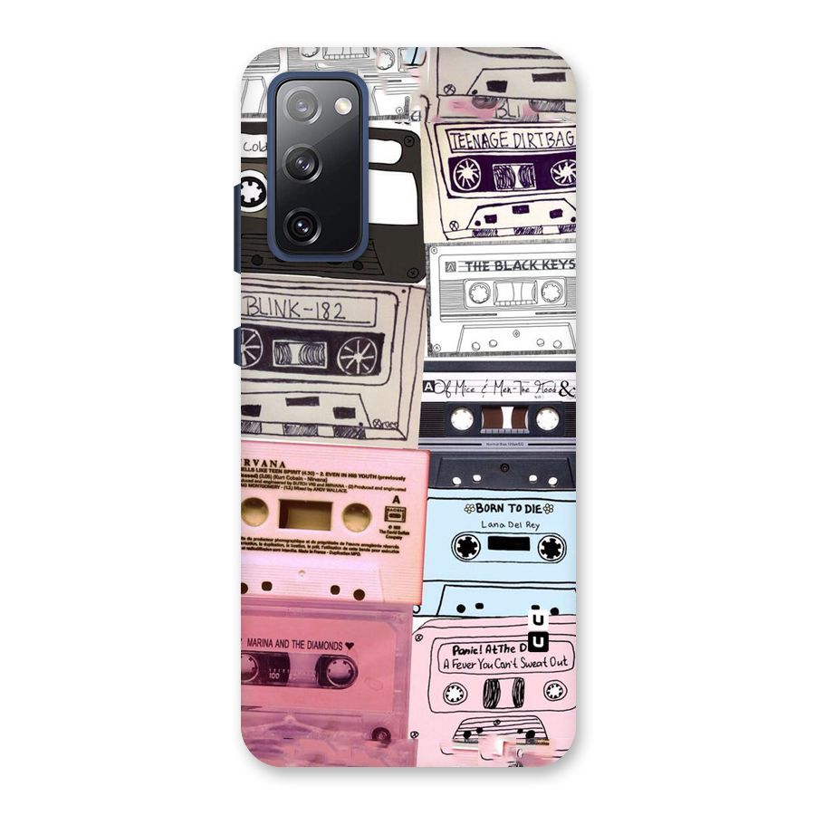 Casette Rolling Back Case for Galaxy S20 FE
