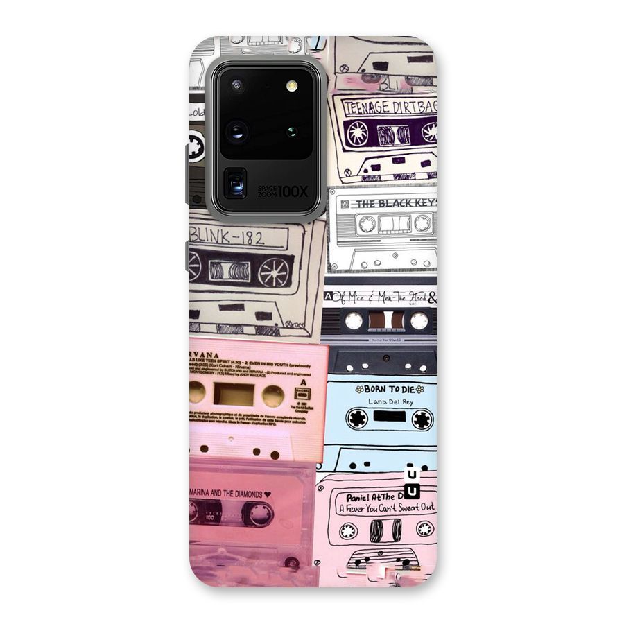 Casette Rolling Back Case for Galaxy S20 Ultra