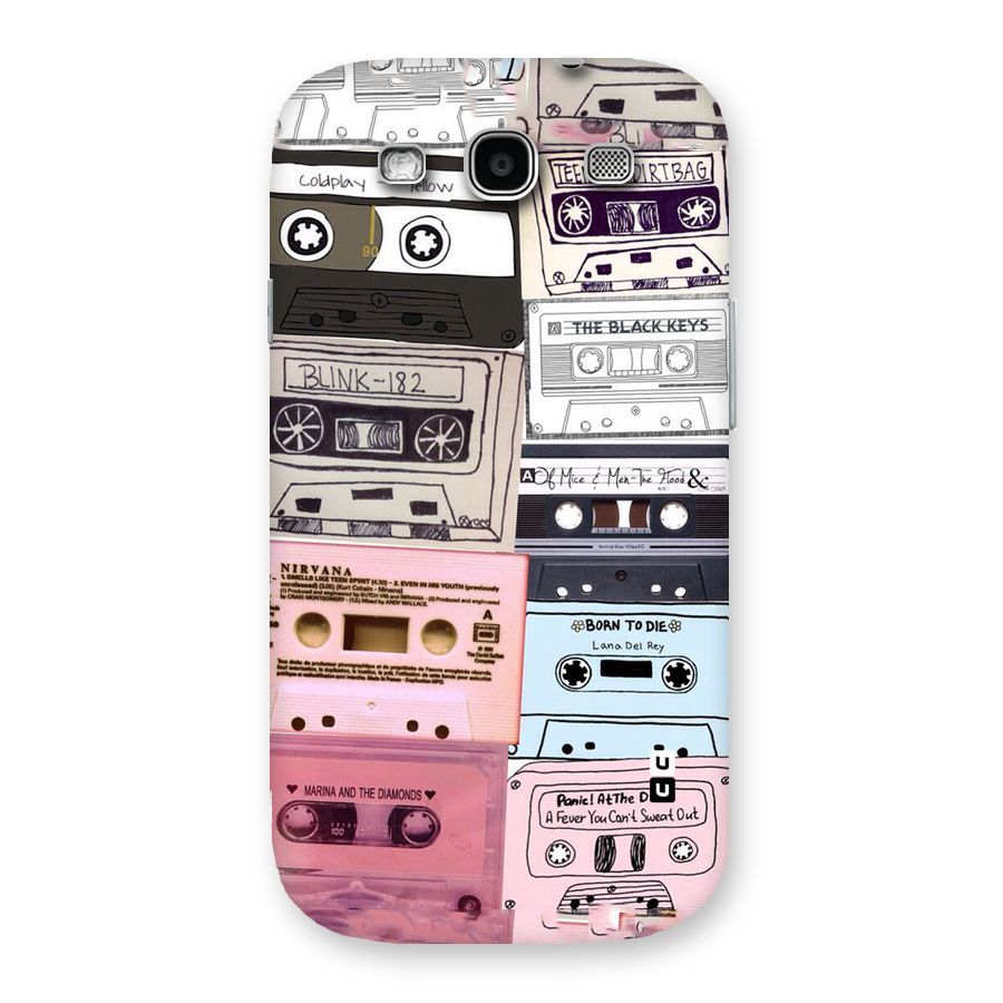 Casette Rolling Back Case for Galaxy S3