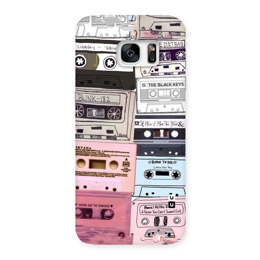 Casette Rolling Back Case for Galaxy S7 Edge
