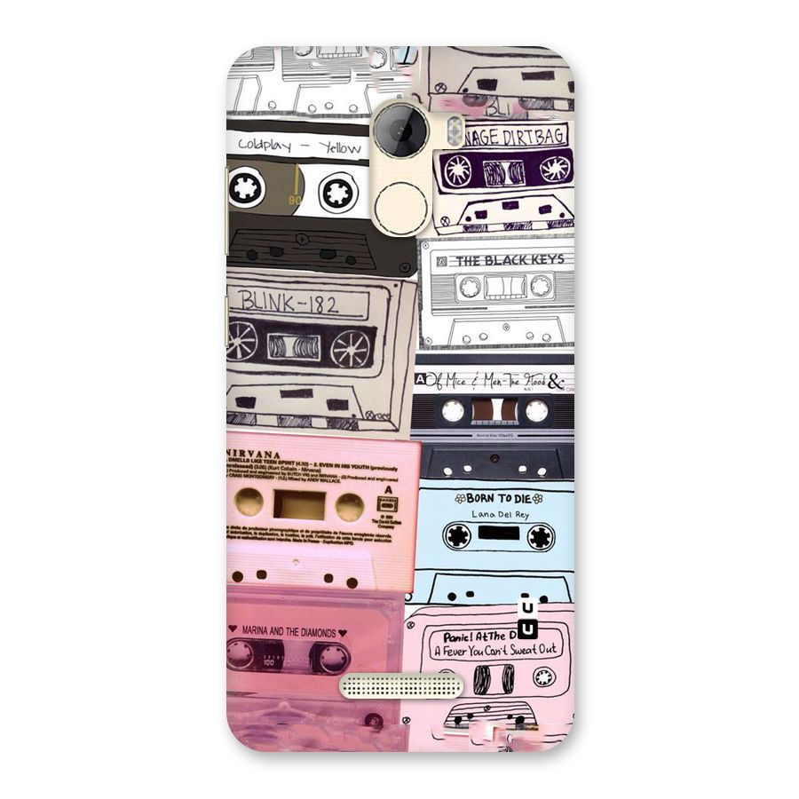 Casette Rolling Back Case for Gionee A1 LIte