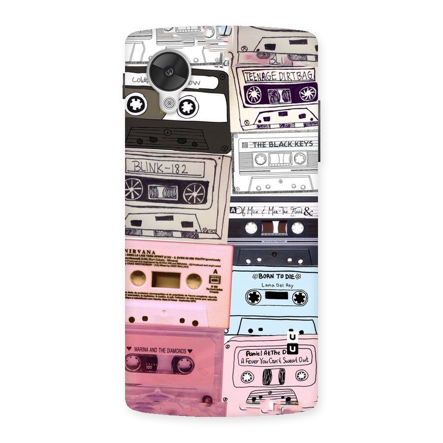 Casette Rolling Back Case for Google Nexsus 5