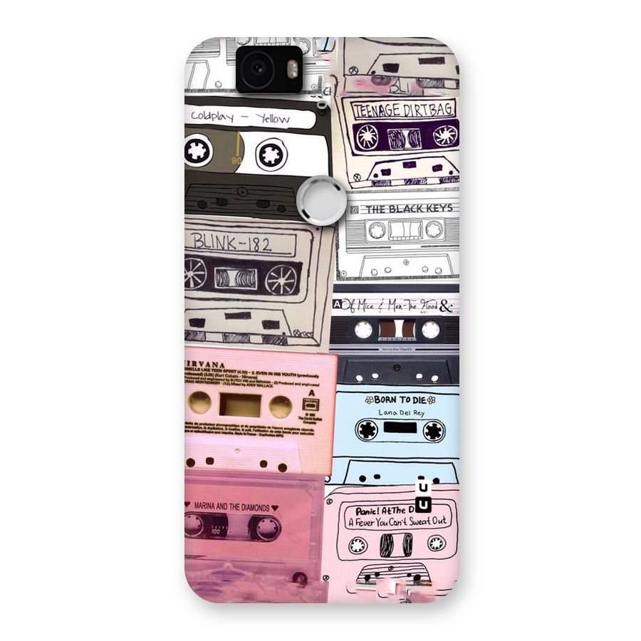Casette Rolling Back Case for Google Nexus-6P