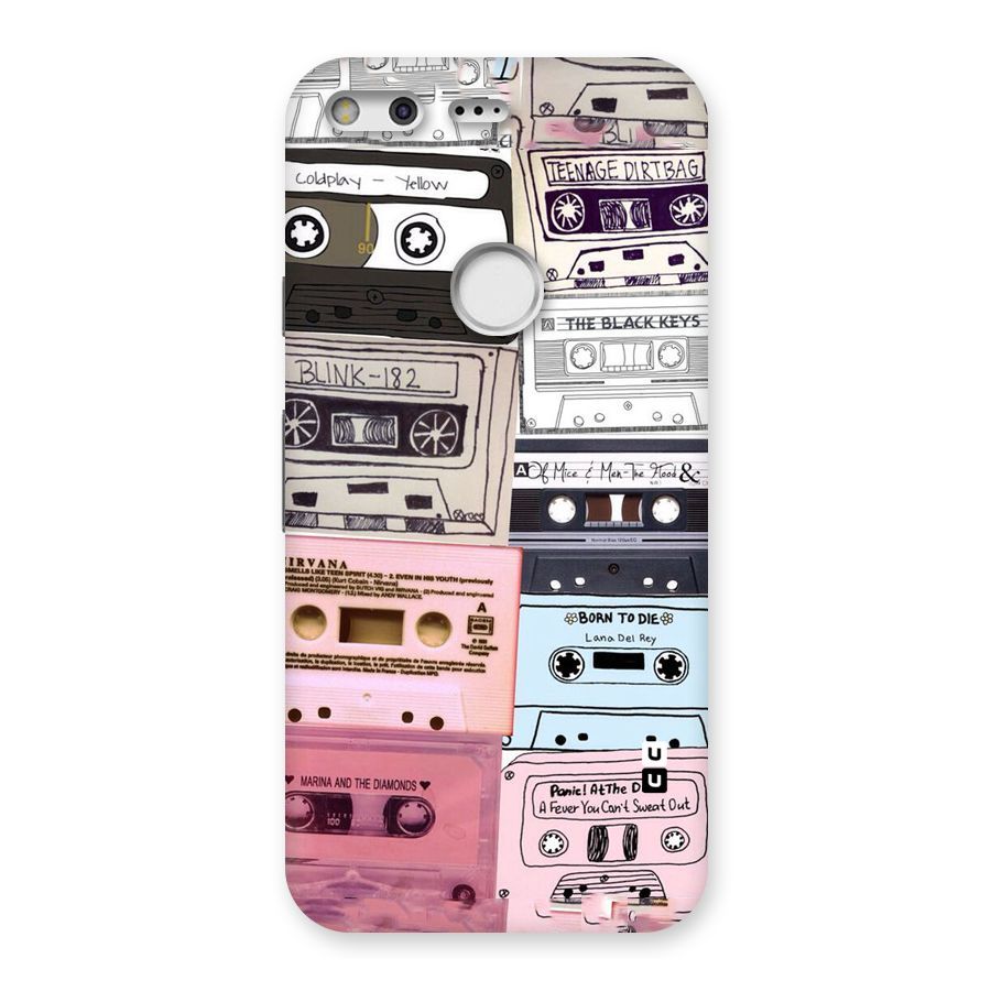 Casette Rolling Back Case for Google Pixel
