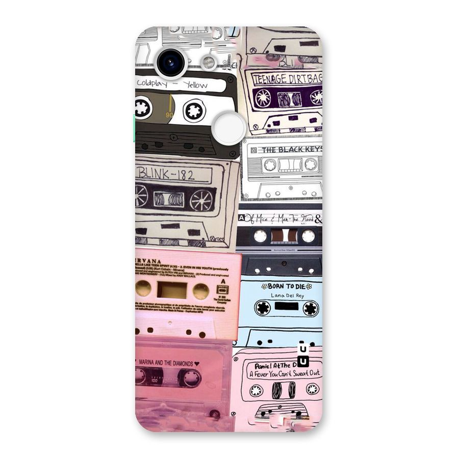 Casette Rolling Back Case for Google Pixel 3