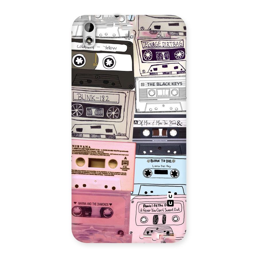 Casette Rolling Back Case for HTC Desire 816g