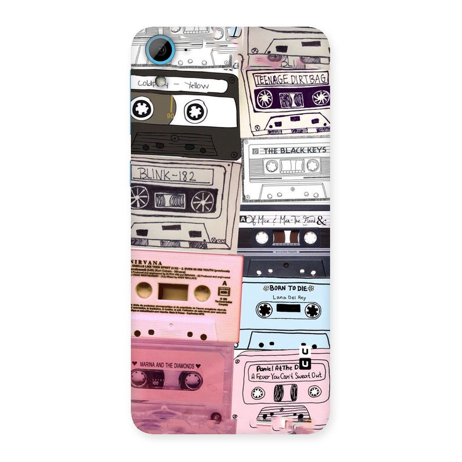 Casette Rolling Back Case for HTC Desire 826