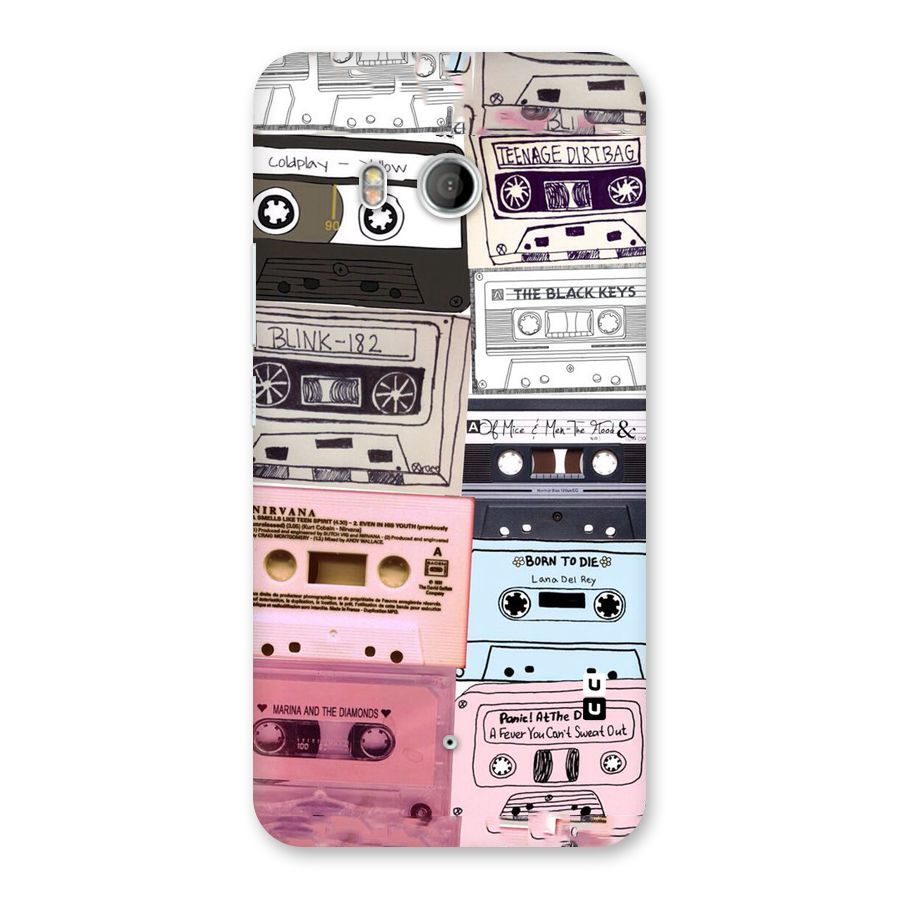 Casette Rolling Back Case for HTC U11