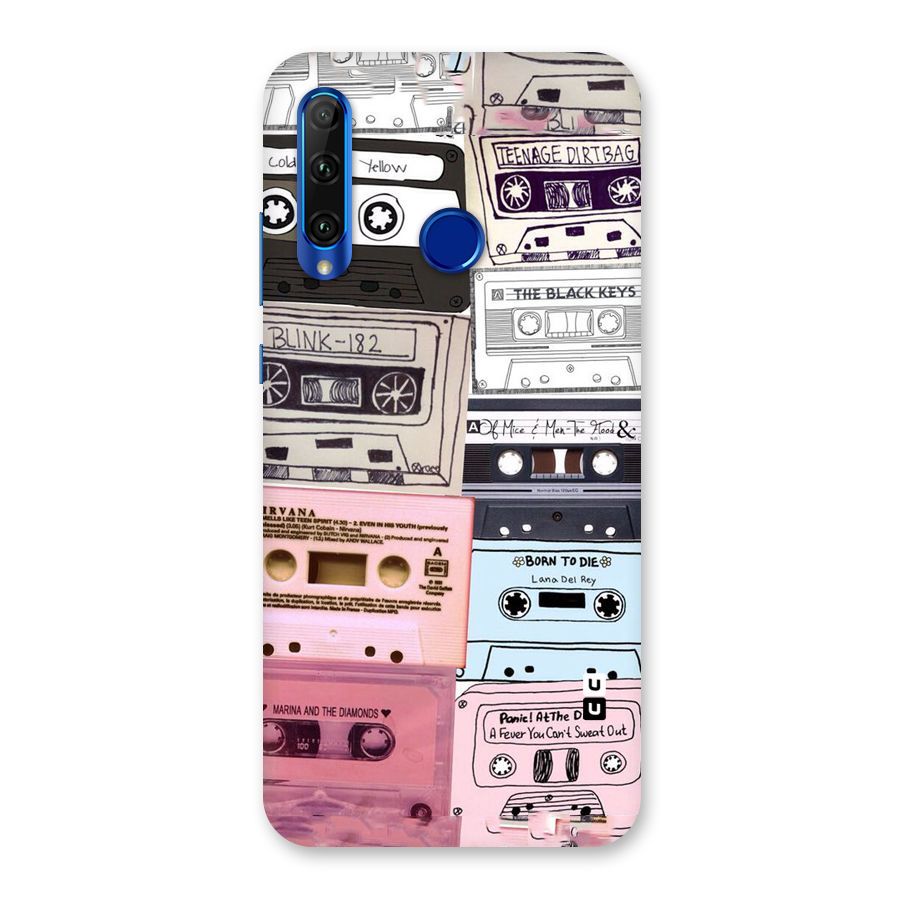 Casette Rolling Back Case for Honor 20i