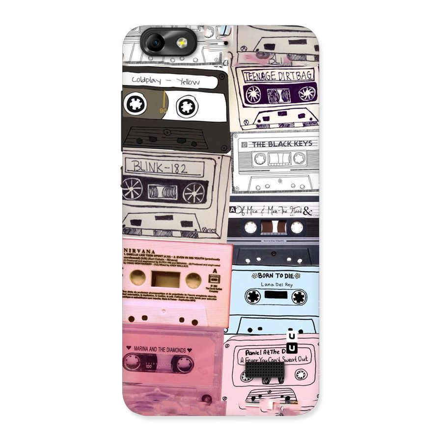 Casette Rolling Back Case for Honor 4C