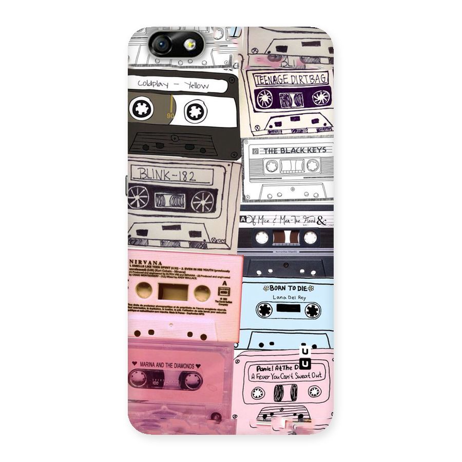 Casette Rolling Back Case for Honor 4X
