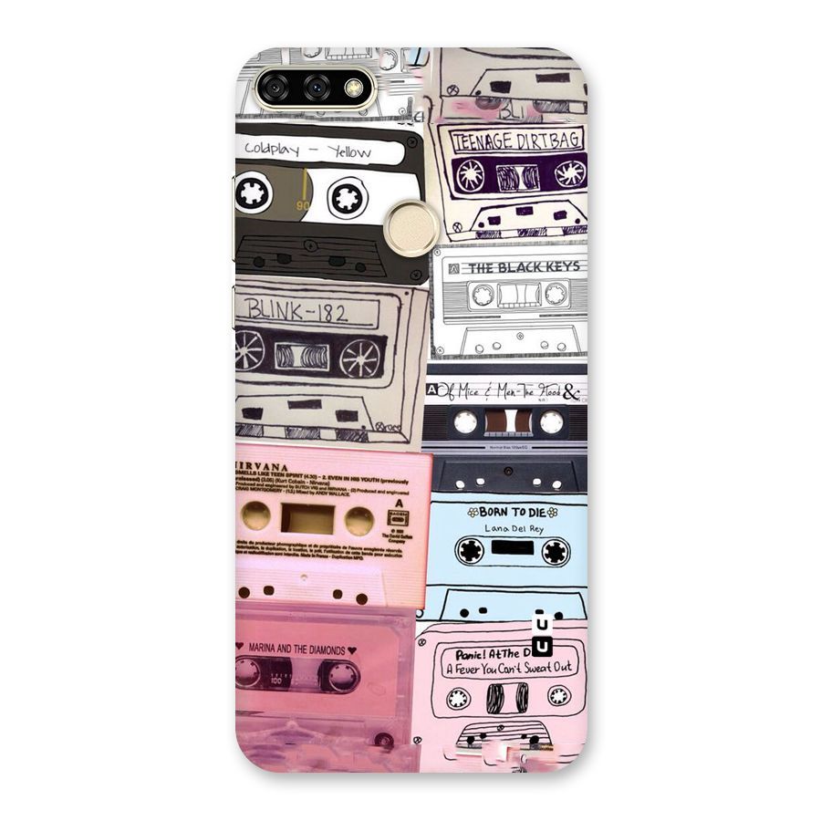 Casette Rolling Back Case for Honor 7A